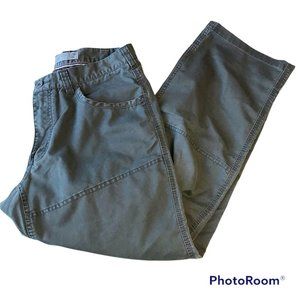 REI Green Hiking Pants Outdoor Utility Pants Women 34W/30L